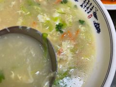 虾皮疙瘩汤-张树军海鲜(王府壹号店)