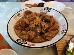 香菇烧面筋-京天红酒家(马家堡店)