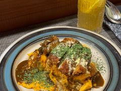 芝士咖喱炸猪排蛋包饭-Hey!蛋包饭(中山店)