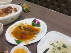 野生菌炒雪花牛仔粒-周锦记广式餐厅(格林生活坊2期店)