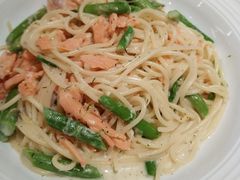 莳萝芦笋珍鲑意面-必胜客(车陂店)