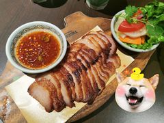 碳烤猪颈肉-大头虾越式风味餐厅(光明广场店)