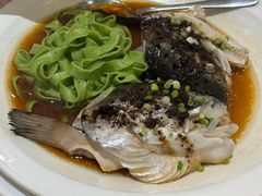 豆豉蒸三文鱼头-顺风海鲜港(金玉兰店)