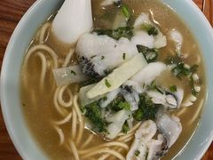 雪菜黑鱼面-奎元馆.百年奎元.非遗传承(西湖边的解放路店)