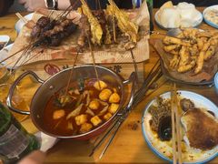 -特色油边心管烤串