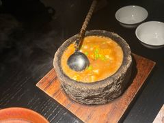 招牌石锅海胆豆腐-锦楼·臻选新杭帮(杭州中心店)