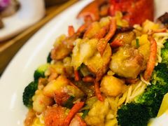 上汤伊面焗龙虾-江南村酒家