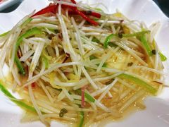 火腿绿豆芽榨菜炒青椒-金米箩大酒店(五角场店)