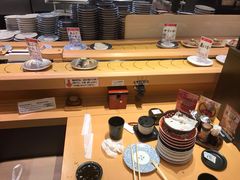 餐具摆设-大起水产回转寿司(りんくうシークル店)