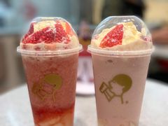 雪山莓莓桂花冻-喜茶(广州中山六路店)