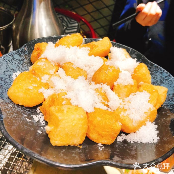 鑫釜山铁桶烤肉·烤海鲜(霄云路店)炸打糕图片