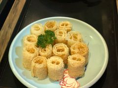 香炸腐皮-左庭右院鲜牛肉火锅(龙湖杭州滨江天街店)