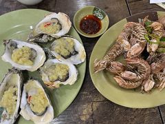 炭烧蒜蓉生蚝-贞姨美食·老字号海鲜大排档