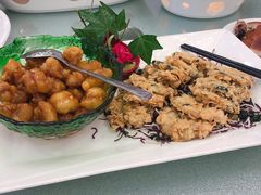 蔬菜饼拼咕噜肉-佛山皇冠假日酒店-西餐厅