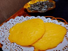 烙玉米饼-老刘生态大鱼坊铁锅炖鱼(赛马场店)