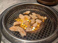 盐味猪颈肉-厚贞日式烤肉(龙之梦店)