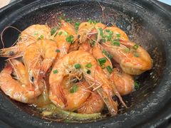 活虾黄油焗-胡叨叨黄油砂锅焗海鲜(百家湖1912店 )
