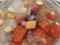 椰汁小丸子冰饭-正宗八宝冰饭·非遗冰饭·烧烤(奎桥店)