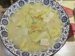 白菜炖豆腐-赵记煎饼卷大葱(东岳店)