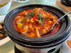 鲜花椒焗牛蛙-粗茶淡饭·隐庐私厨(东亭店)
