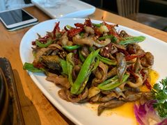 鳝丝炒肥肠-7017浙菜•建德味(中财店)