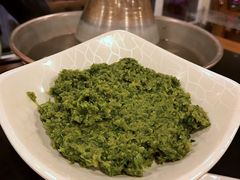 海拉尔野生韭菜花-情忆草原涮肉馆
