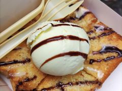 香草冰淇淋厚吐司-阿信厚吐司(曾厝垵店)
