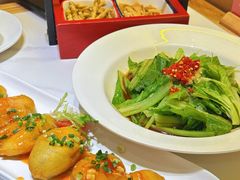 脆炸茄饼-鸡毛店·川菜(文殊院店)