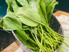 菠菜-哥老官重庆美蛙鱼头(宝山龙湖店)