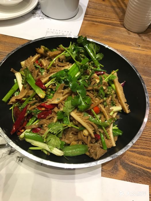 胡桃里音乐酒馆-干香牛百叶-菜-干香牛百叶图片-济南美食-大众点评网