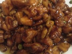 酱爆核桃鸡丁-晋阳饭庄(虎坊桥店)