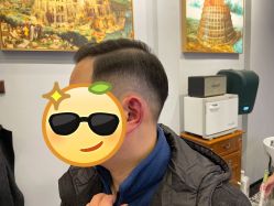 -595barbershop美式油头