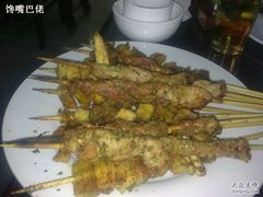 烤肉串&nbsp;&nbsp;烤板筋-苏力坦新疆特色(东直门店)
