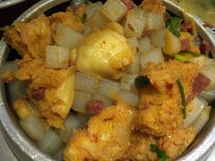 石锅凉粉炒馍花-蓝田九大碗民俗食府(蓝田店)