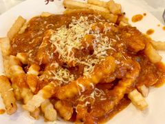 肉酱芝士焗薯条-大哥餐厅(西城花园店)