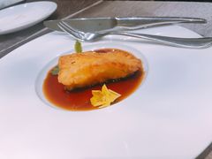 意大利黑醋配煎带鱼-北京泰富酒店-柏景轩中餐厅