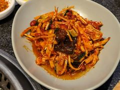 拌花菜-草家酱蟹炭火烤肉店(珲春南路一店)