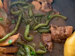 排骨豆角贴饼子-大清花饺子(山庄店)