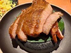 烟熏黑石猪颈肉-simply thai天泰(美罗城店)