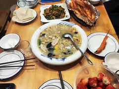 铁板虾-华顺土菜馆(洪岗路店)