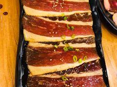 秘制牛五花-三千里韩式炭火烤肉(南八马路店)