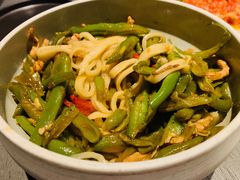 豆角丝炒肉拌转百刀-日上三甘(三里屯店)