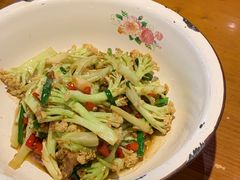 青梗花菜-老湖南·河鱼一锅鲜(兆禾里店)