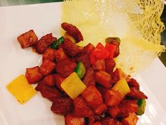 鹅肝牛肉粒-宁波汉通海鲜大酒店(江湾店)