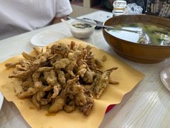 干炸鲜蘑-老舅老蒙肉饼非遗店(一店)
