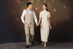 -时光纪亲子全家福照相馆(静安店母女写真父母纪念照)