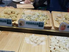 面包甜点陈列柜-袁记云饺(西安路店)