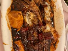 红烧豆腐烩黄鱼-玲珑餐厅(陕西南路店)