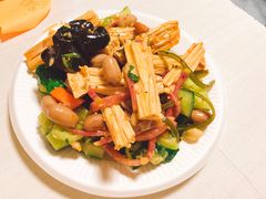 -老红桥炸灌肠牛肚锅烧烤(定福庄店)