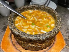 石锅鸡汤豆腐-绿茶餐厅(天津天河城店)